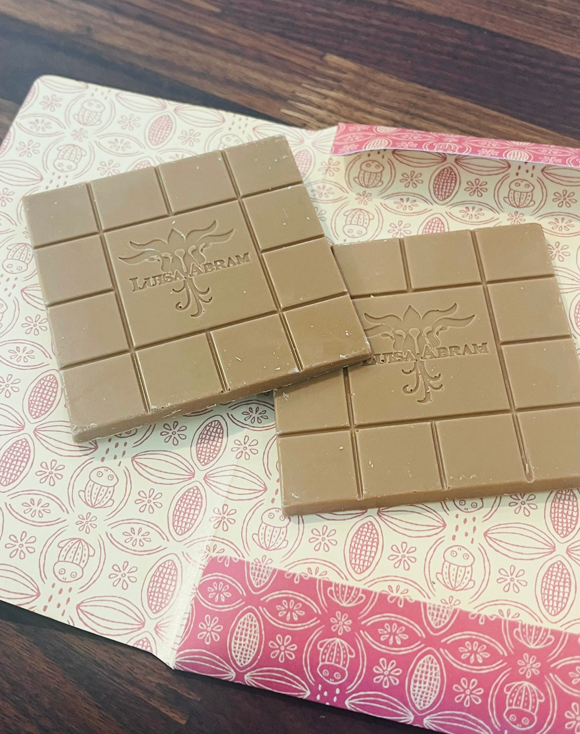 Luisa Abram caramelized white chocolate, Brazil