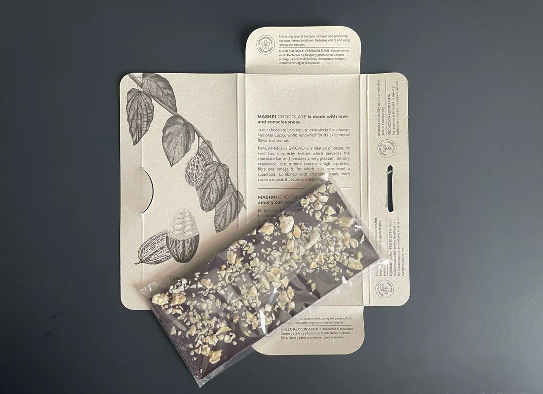 Mashpi 65% Dark Chocolate With Macambo