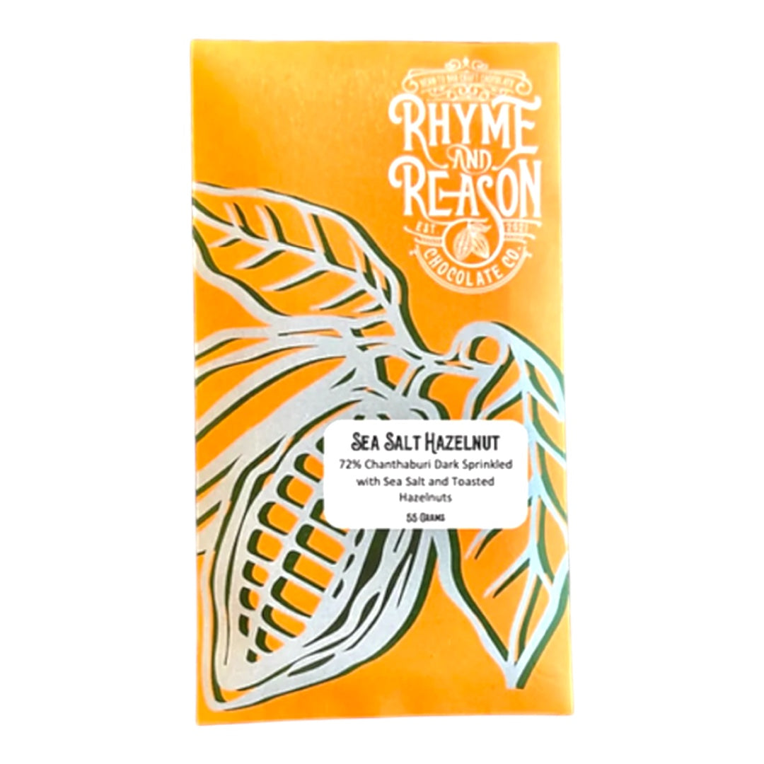 Rhyme and Reason dark sea salt Hazelnut