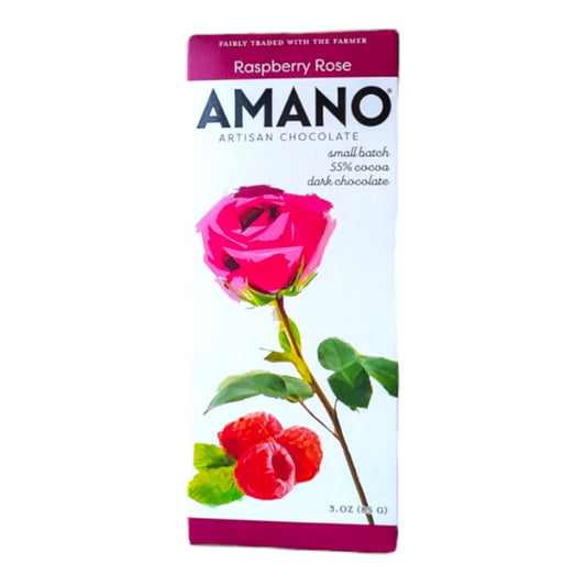 Amano Raspberry Rose 55% dark chocolate