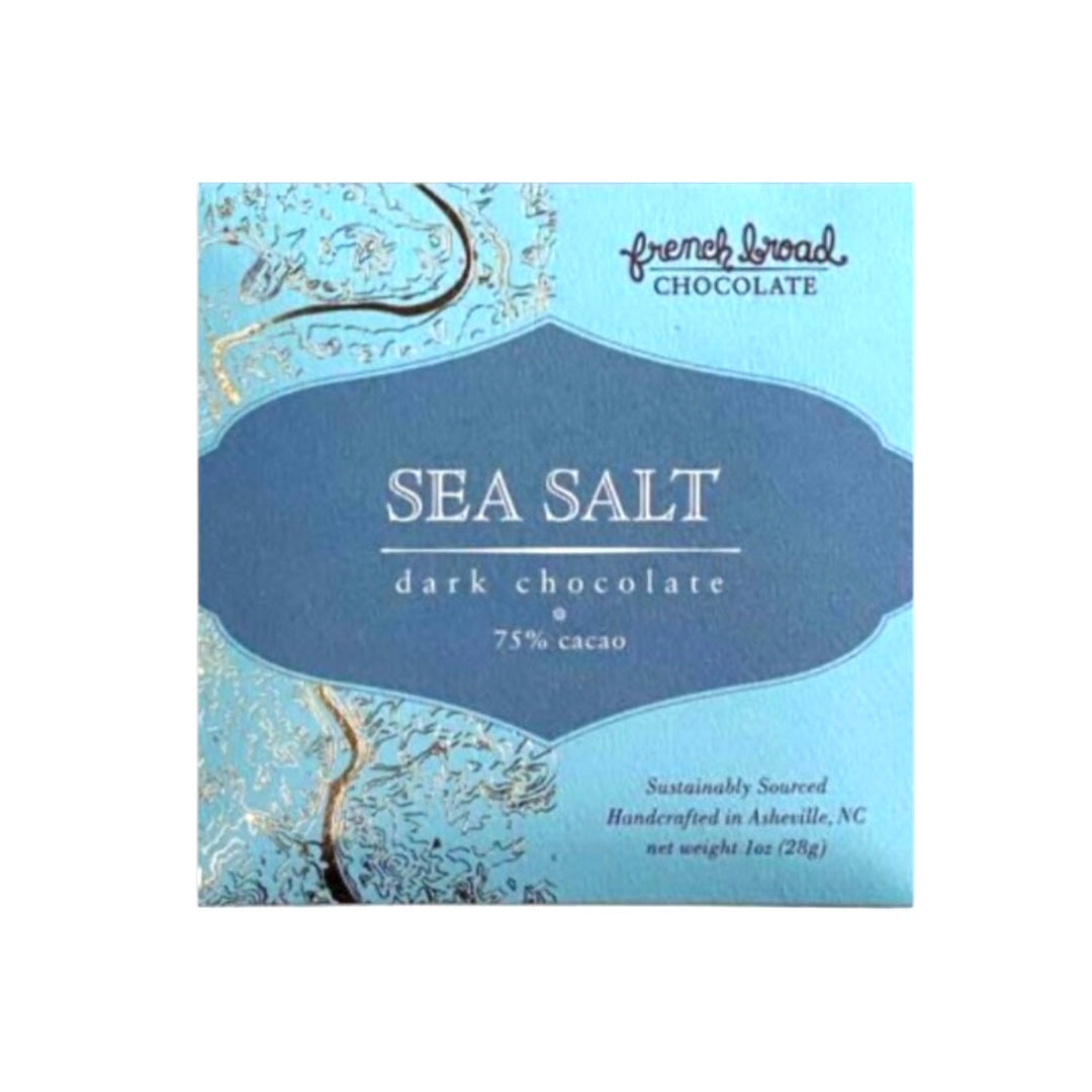 French Broad Sea Salt Dark Chocolate 75% Minibar