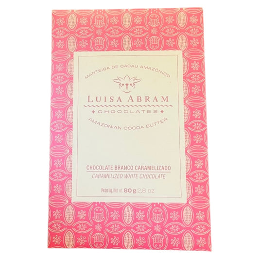 Luisa Abram caramelized white chocolate, Brazil