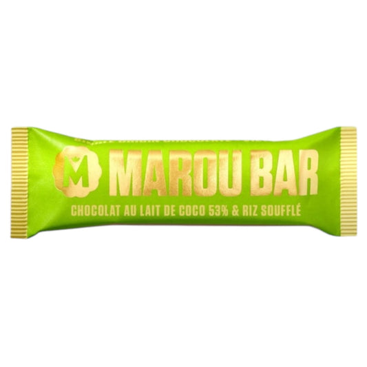 Marou chocolate Snack Bar 53% Coconut Milk & Puffed Rice