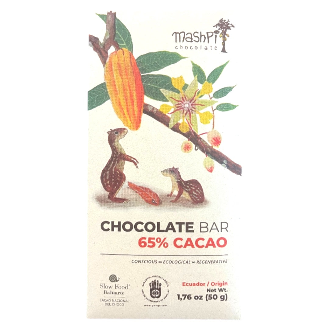 Mashpi 65% dark chocolate, Ecuador