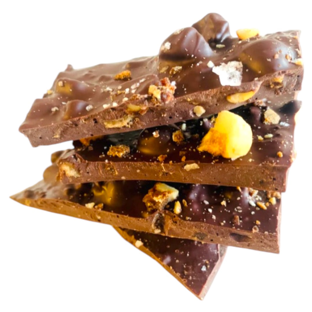 Organic House Chocolate Slats: Macademia Nuts and Maple