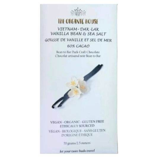 Organic House Dak Lak Vanilla Sea Salt 60%