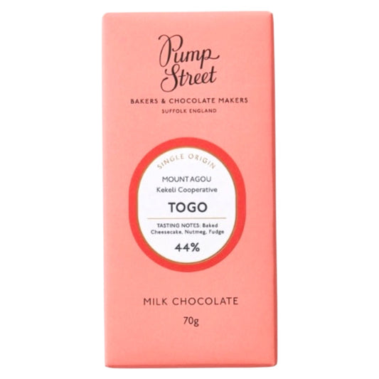 Pump Street Chocolate 44% Milk Chocolate, Togo