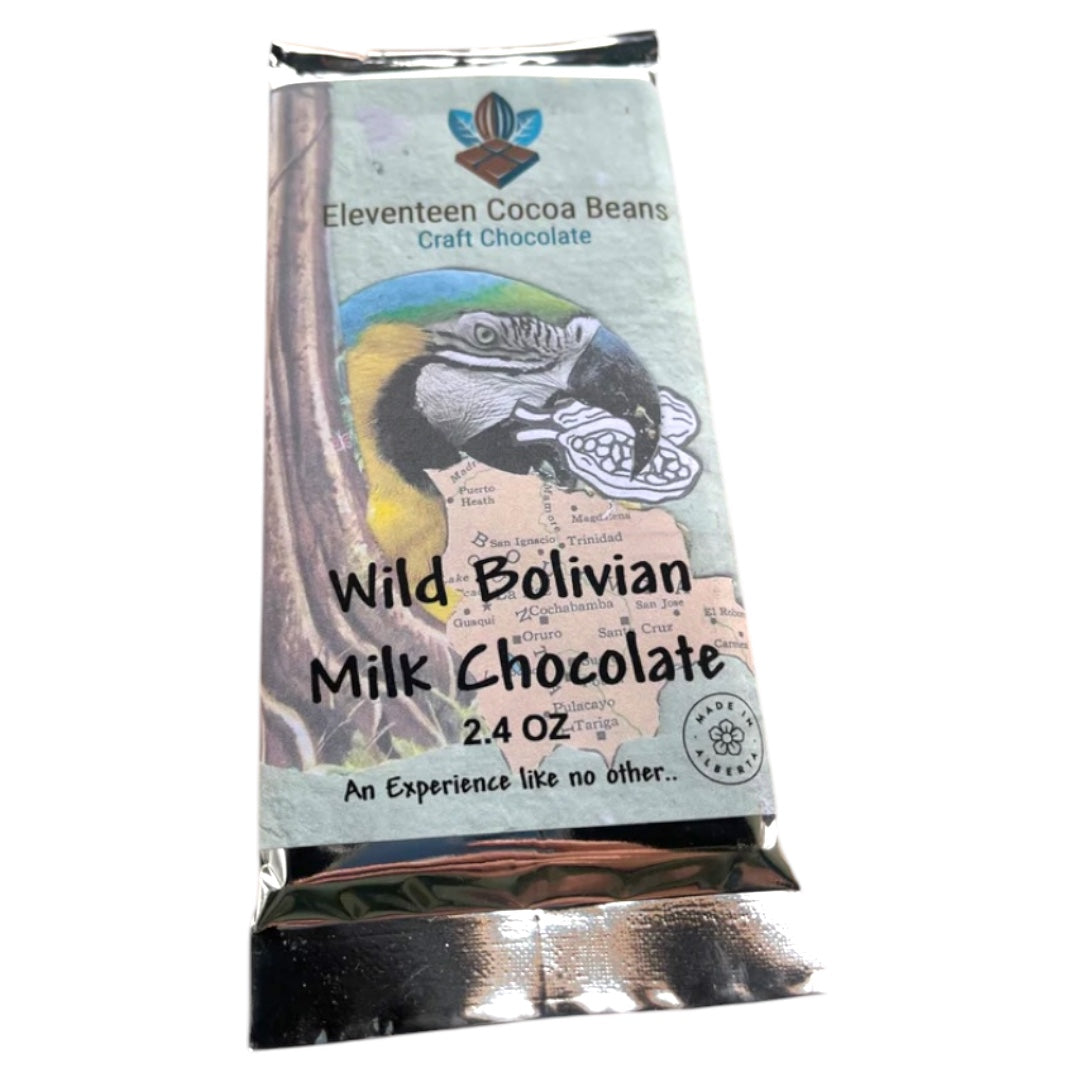 Eleventeen Craft Chocolate Wild Bolivian Milk Chocolate