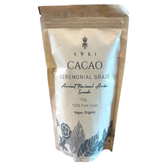 AWKI 100% cacao ceremonial cacao
