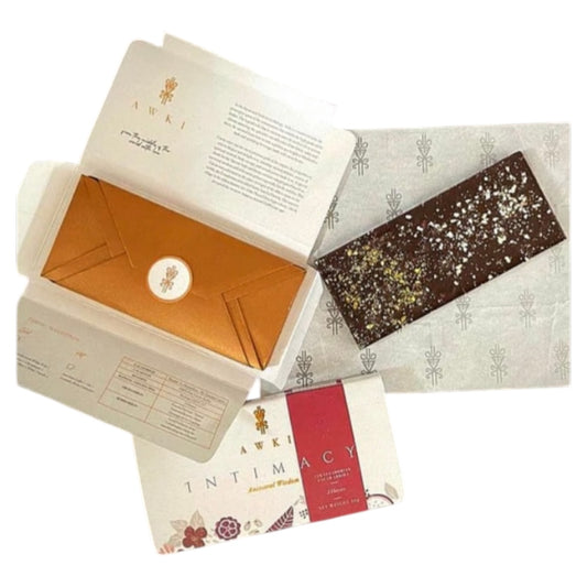 AWKI intimacy 75% dark chocolate bar