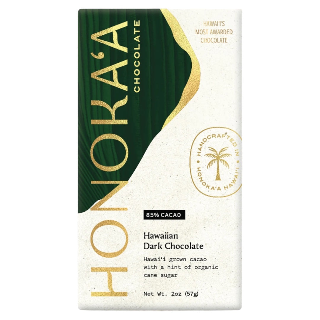 Honoka’a Hawaiian 85% Dark Bar