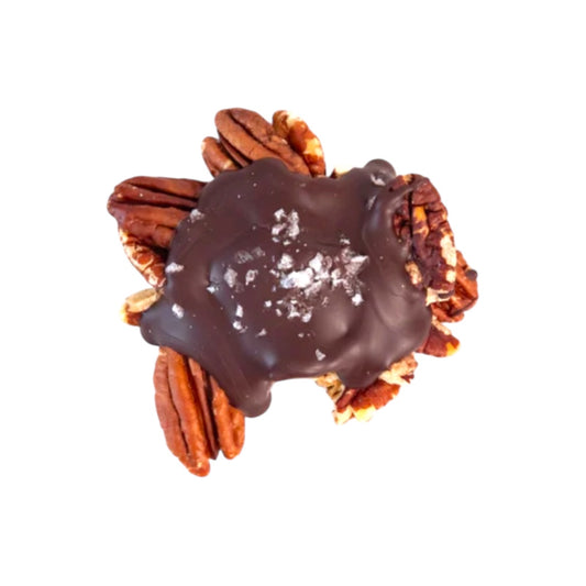Ranger Chocolate Co., Chocolate Turtles, with pecans, caramel, and dark chocolate