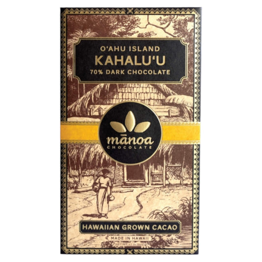 2025 Christmas Manoa Kahalu’u 70% Dark Bar