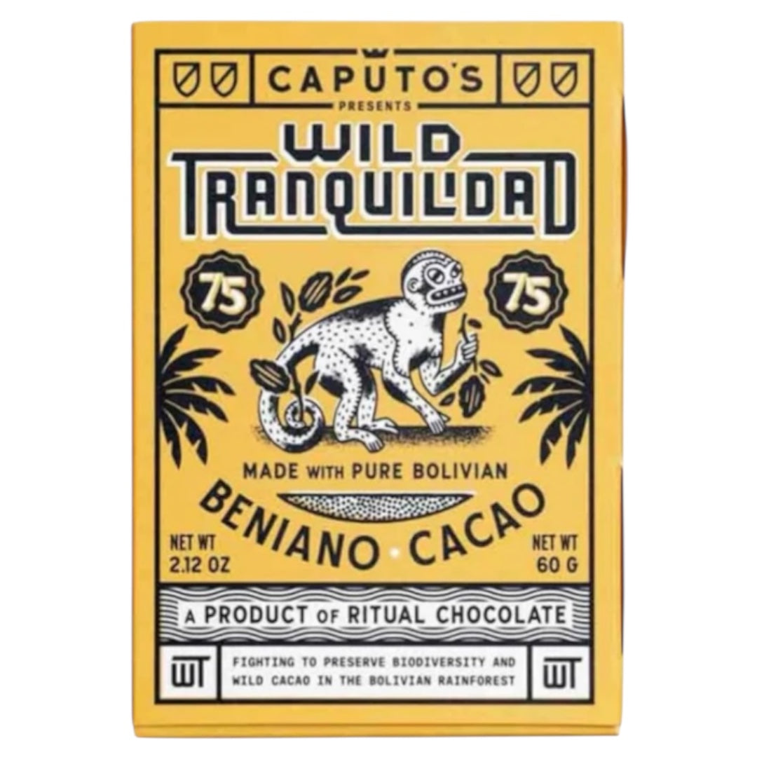 Caputos Wild Tranquilidad 75% Bar By Ritual Chocolate