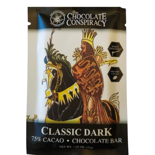Chocolate Conspiracy 75% Classic Dark Chocolate