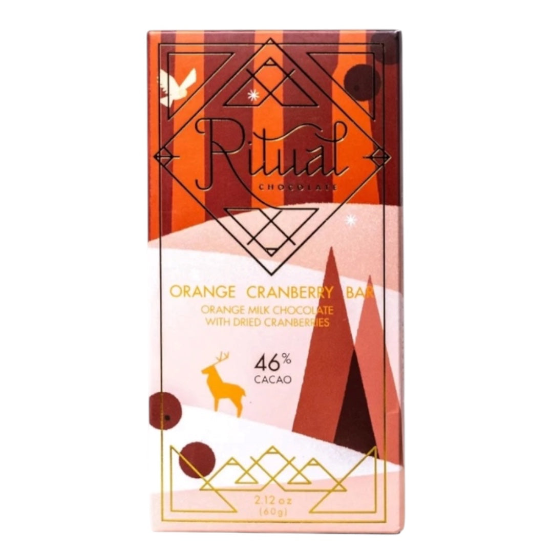 2026 PRESALE CHRISTMAS 20% Off (with code PRESALE at checkout), Ritual Orange Cranberry Milk Chocolate