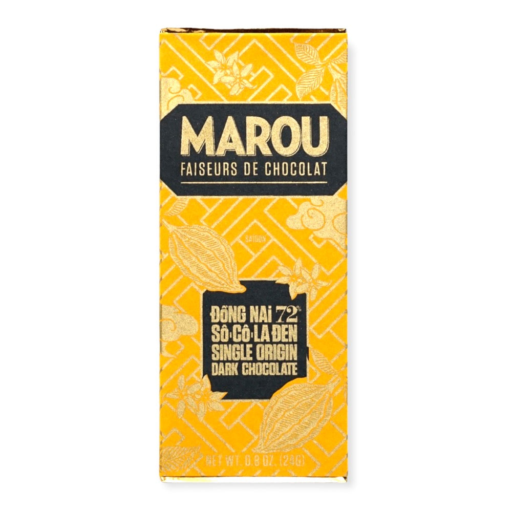 Marou 72% mini Dong Nai Single Origin Dark Bar