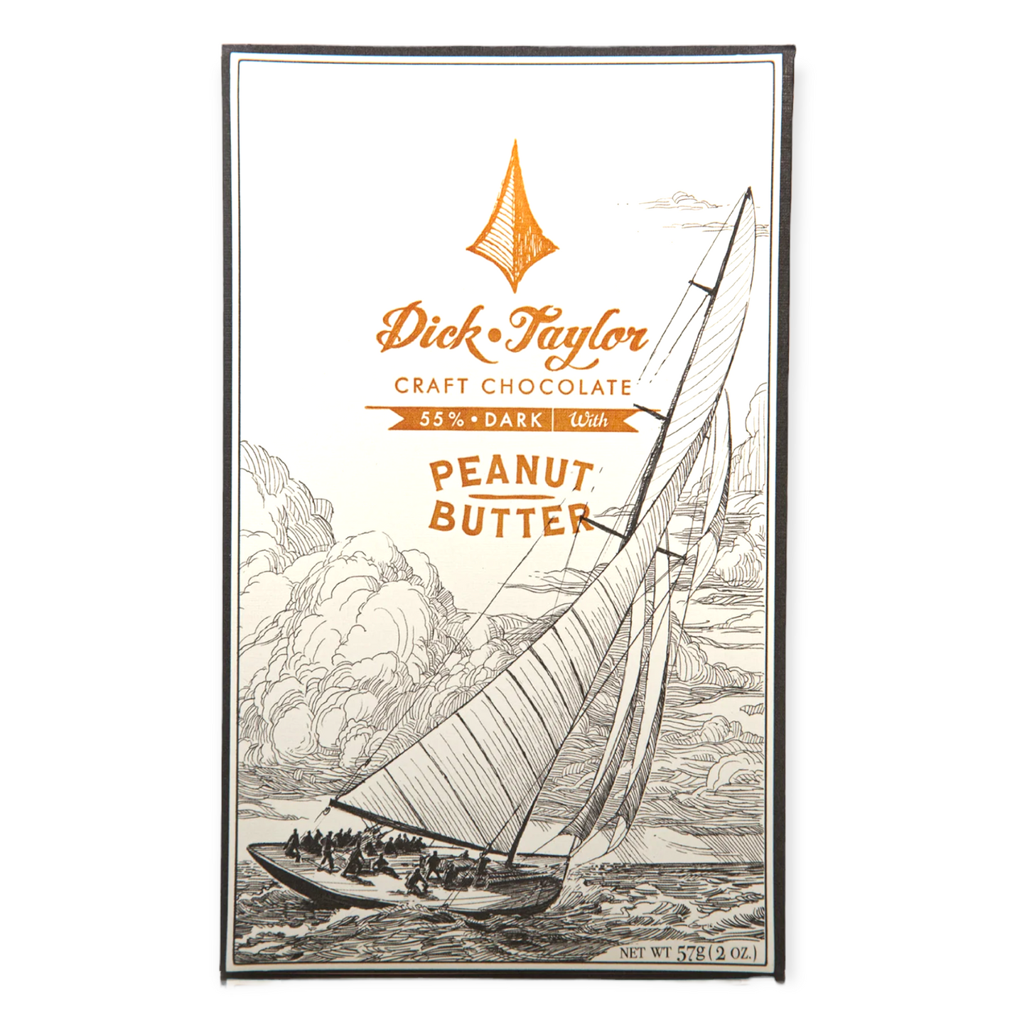 Dick Taylor 55% dark with peanut butter