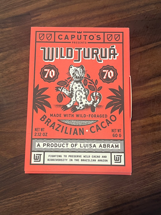 Caputo’s 70% dark Brazilian cacao, made by Luisa Abram