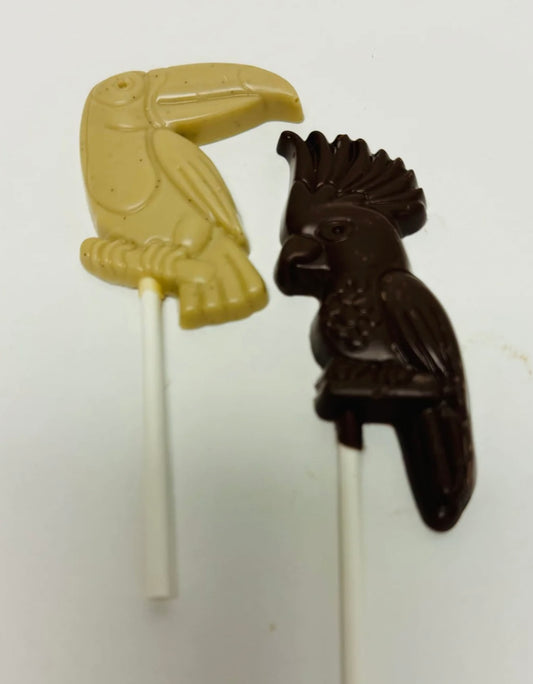 The Organic House Exotic Bird Lollipops, 2 pack, gluten & dairy free, refined sugar free
