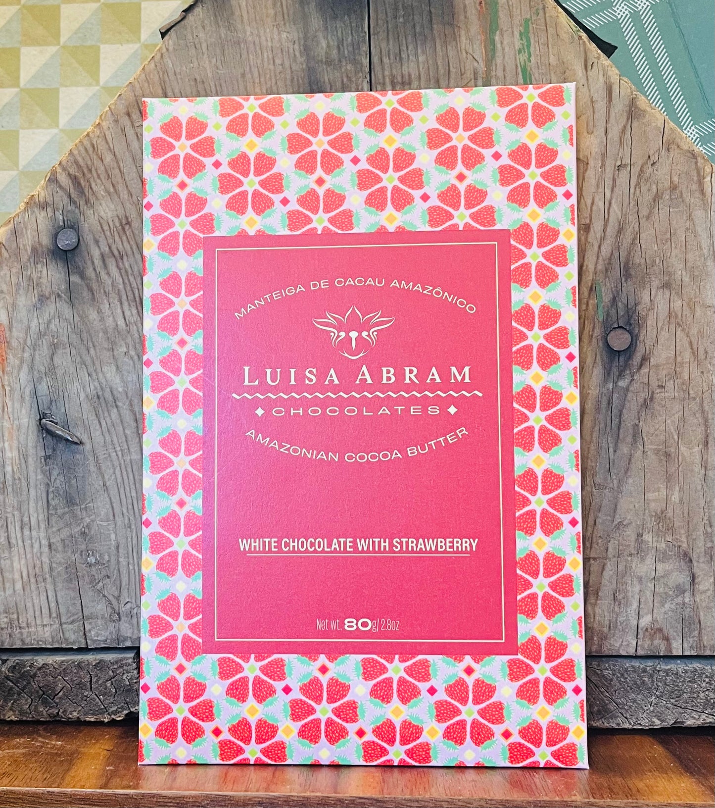 2024 SPRING COLLECTION Luisa Abram White Chocolate with Strawberry, Brazil