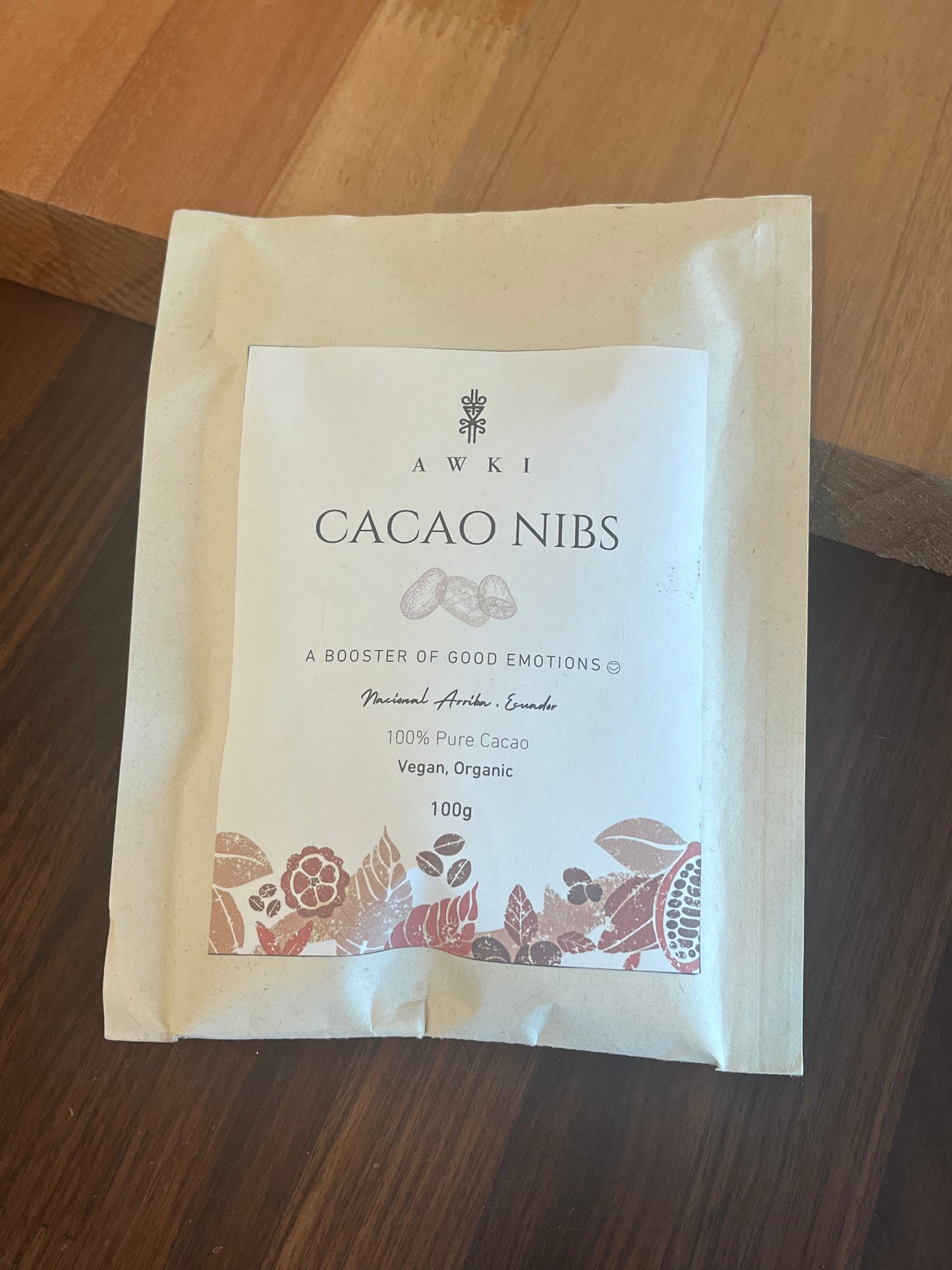 AWKI cacao nibs, Ecuador