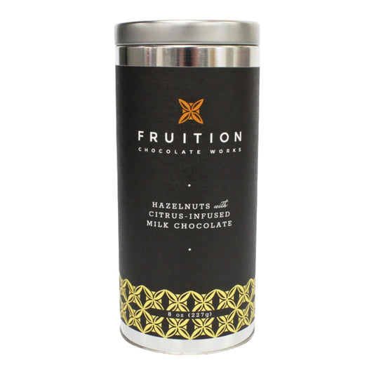 Fruition Hazelnuts with Citrus-Infused Milk Chocolate
