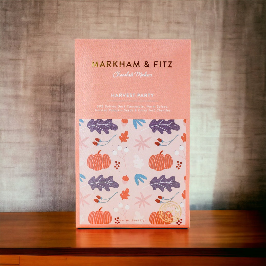 Markham and Fitz 60% harvest party, vegan