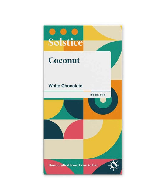 Solstice coconut white chocolate