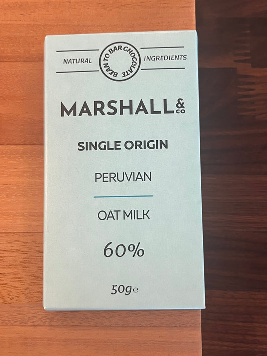 Marshall’s & CO 60% oat milk chocolate