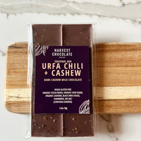 2024 NEW Harvest Craft Chocolate Urfa Chili + Cashew