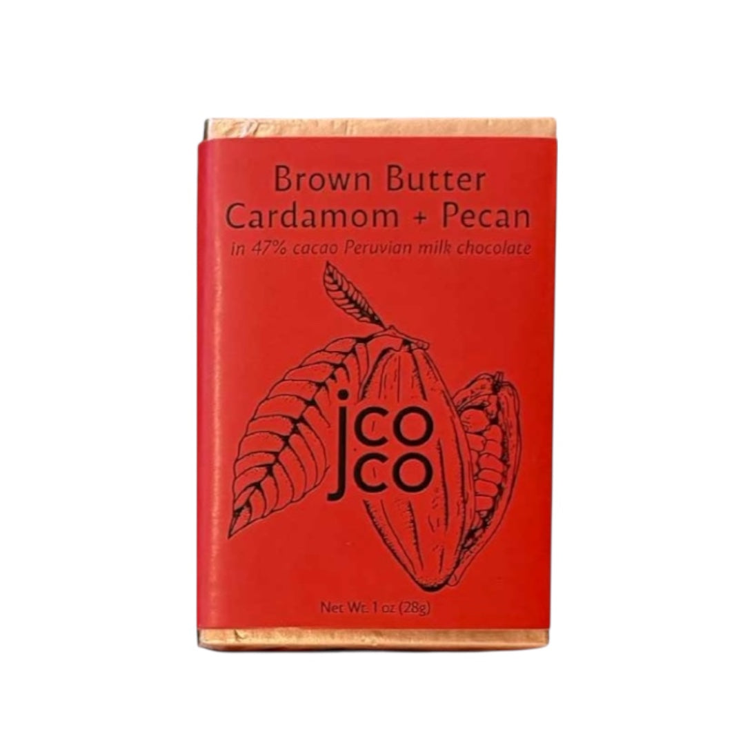Jcoco Brown Butter Cardamom and Pecan 47% mini bar