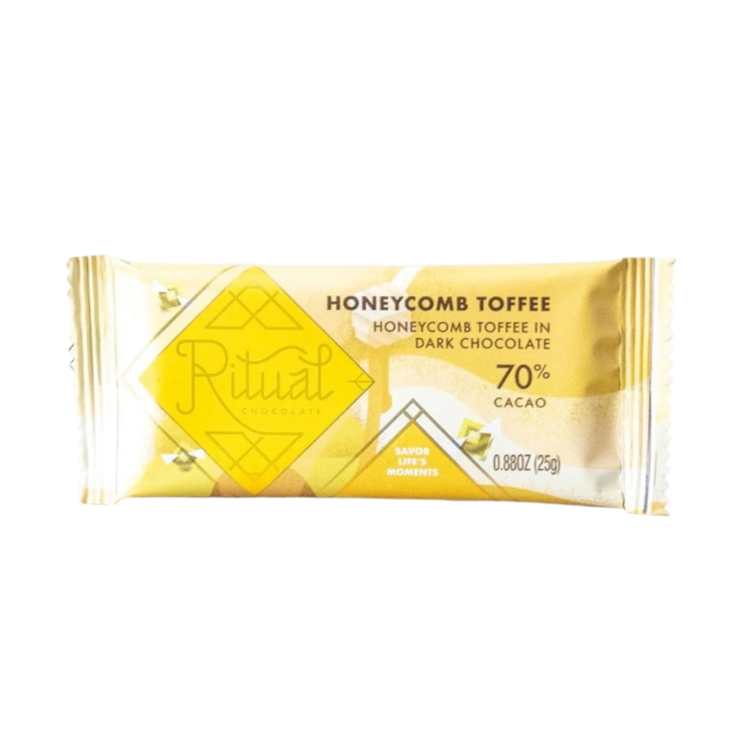 2025 Christmas Ritual Honeycomb Toffee 70% Mini Bar