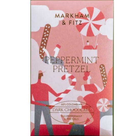 2025 Christmas Markham & Fitz 60% peppermint pretzel