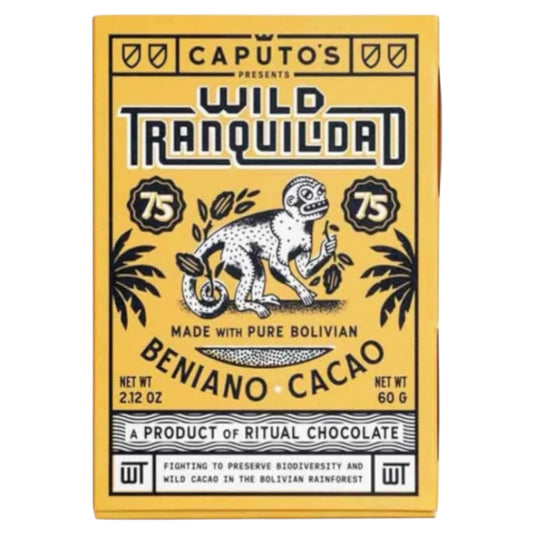 Caputos Wild Tranquilidad 75% Bar By Ritual Chocolate