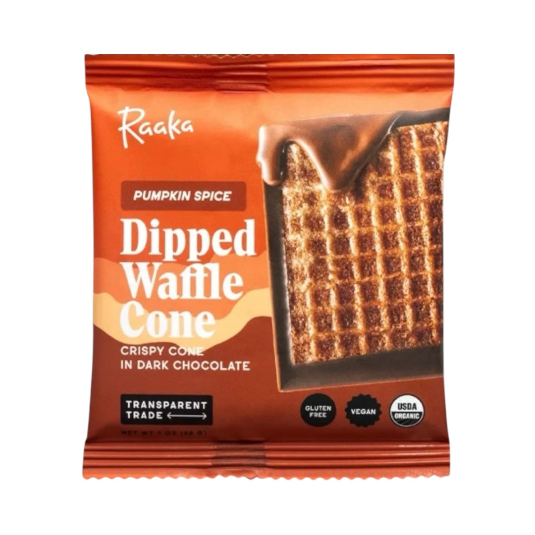 2026 Fall Raaka Pumpkin Spice Dipped Waffle Bar