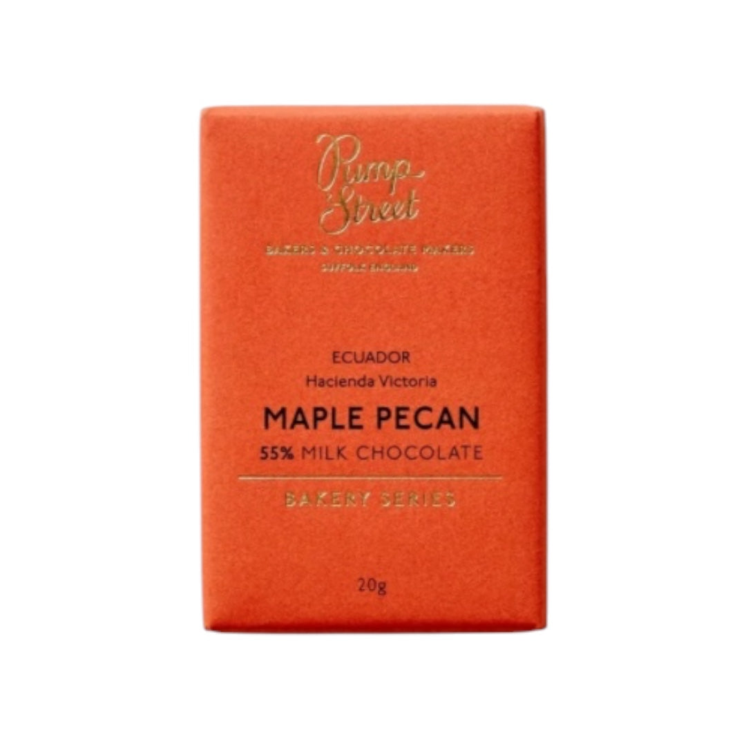 2026 PRESALE CHRISTMAS 20% Off (with code PRESALE at checkout), Pump Street 55% Maple Pecan Bar Mini, Ecuador