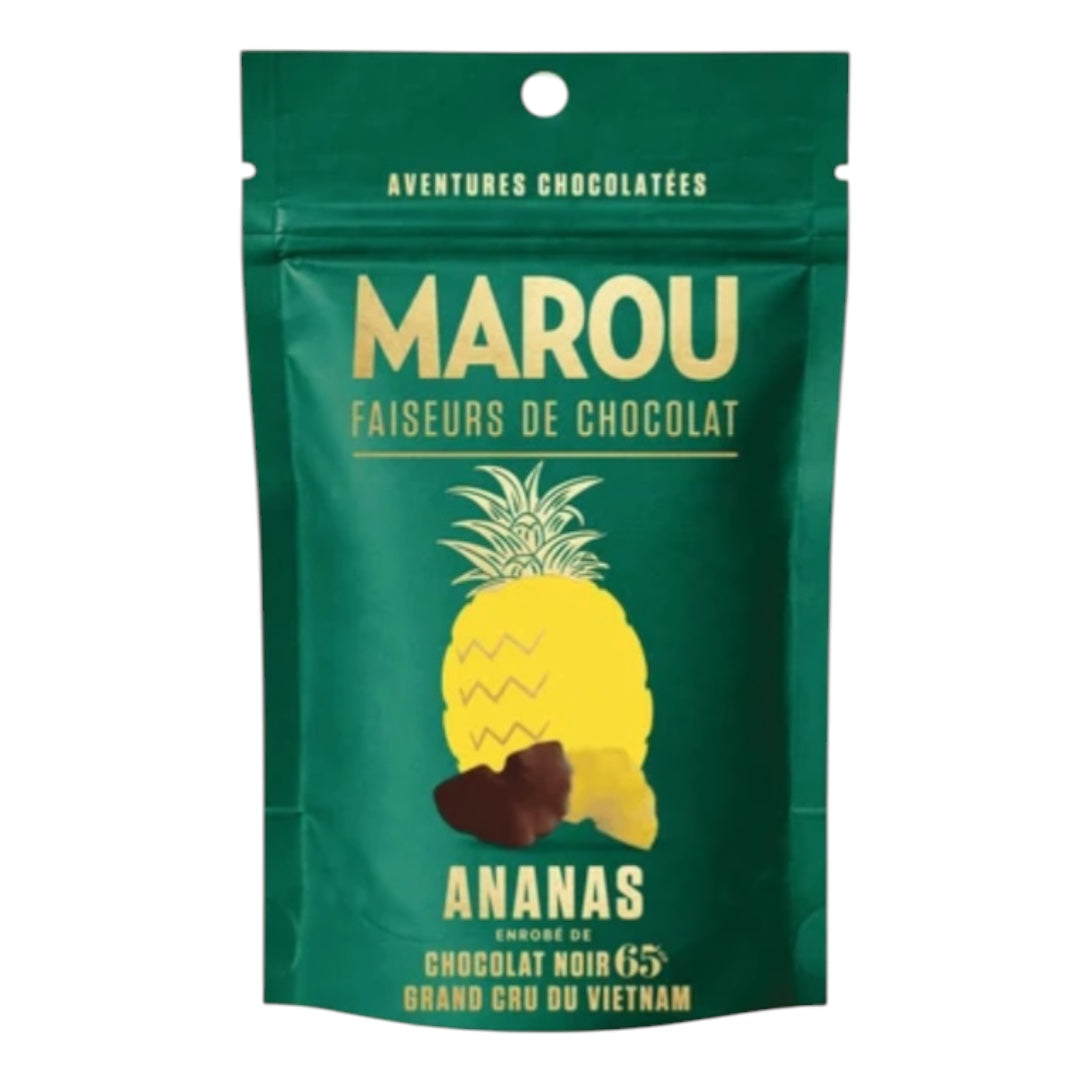 2026 PRESALE CHRISTMAS 20% Off (with code PRESALE at checkout), Marou Pineapple Coated in Dark Chocolate Pouch