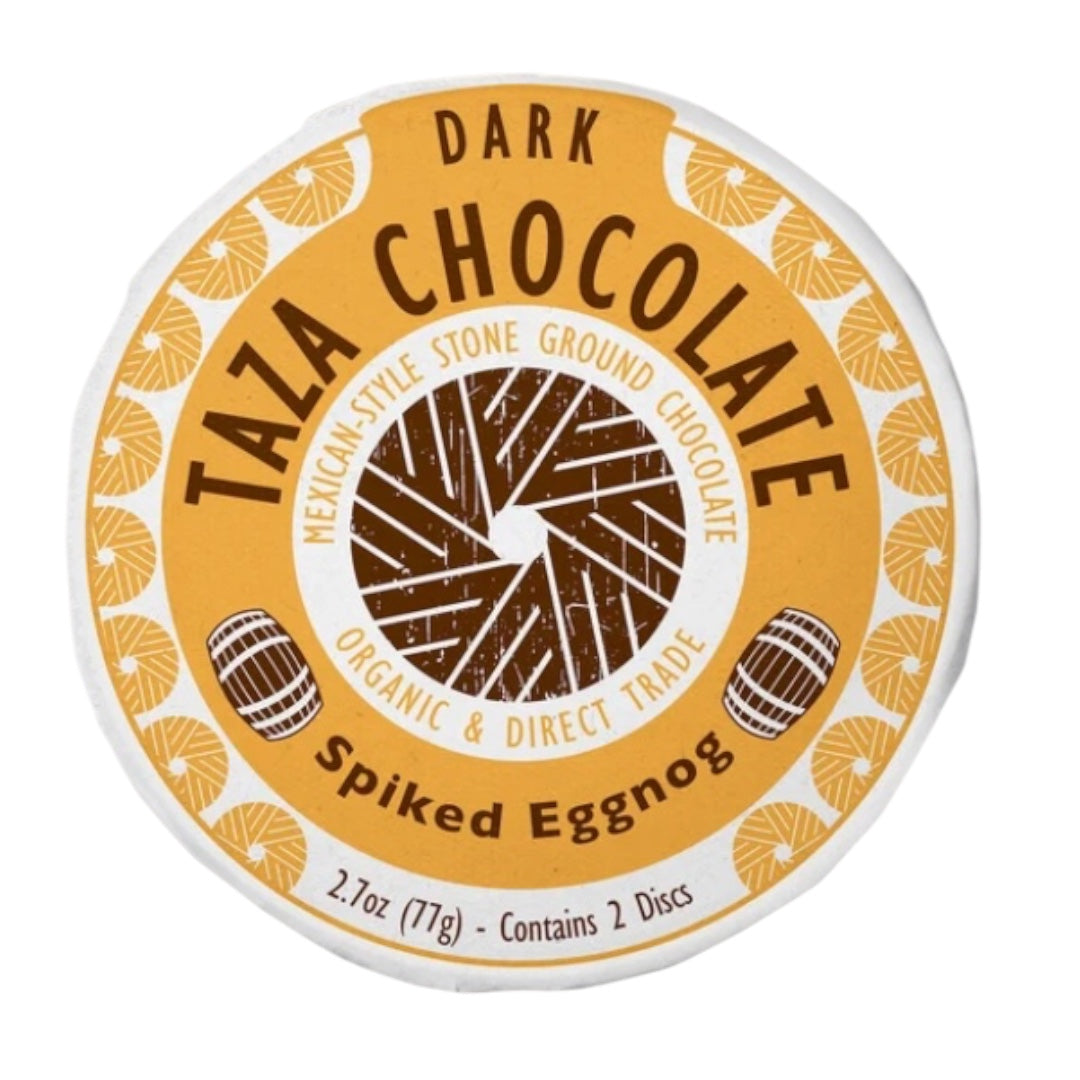 2026 PRESALE CHRISTMAS 20% Off (with code PRESALE at checkout), Taza Spiked 55% Eggnog Dark Chocolate
