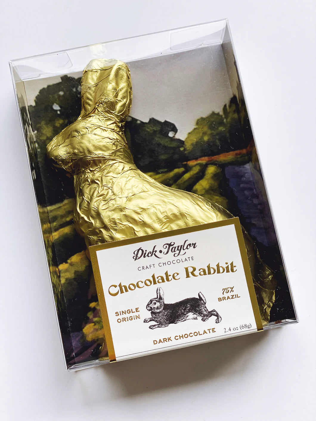 Easter Spring Seasonal Dick Taylor 75% Brazil chocolate rabbit