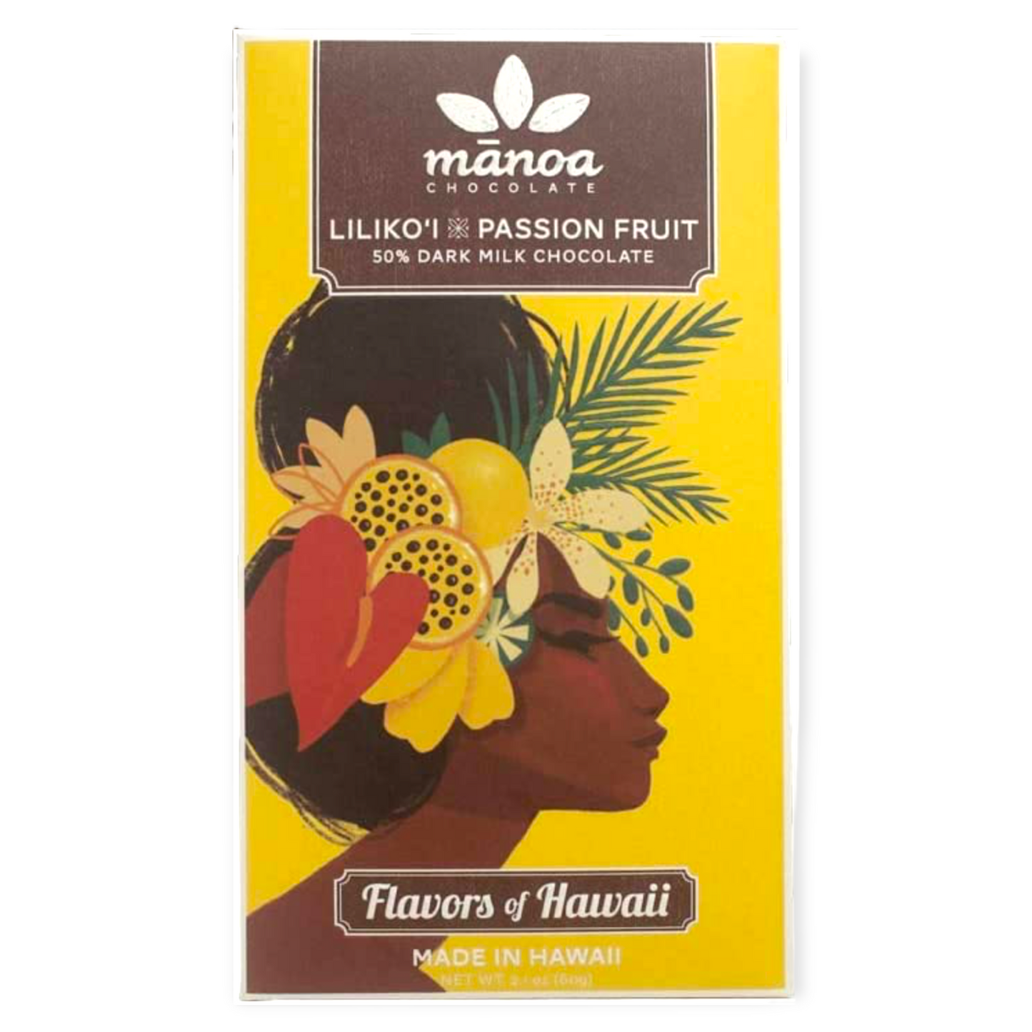 Manoa LILIKO’I PASSION FRUIT DARK MILK 50%